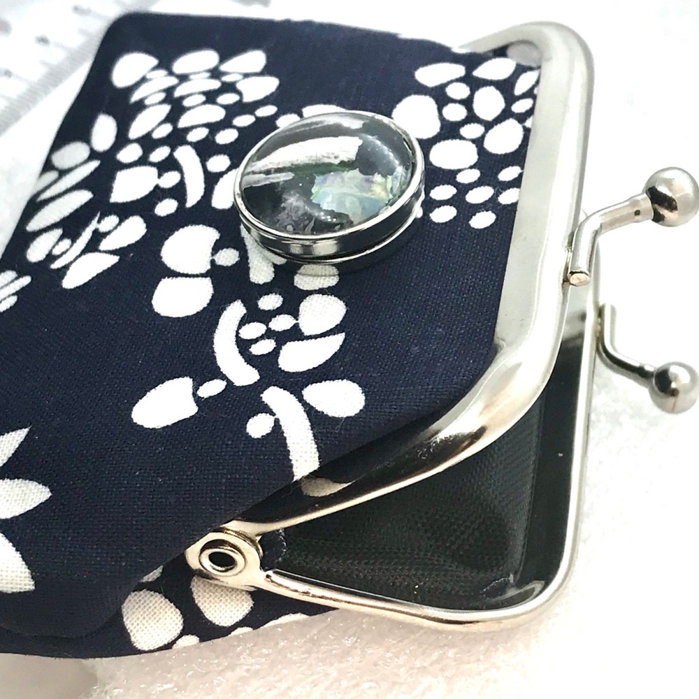Coin purse handmade snap 20mm